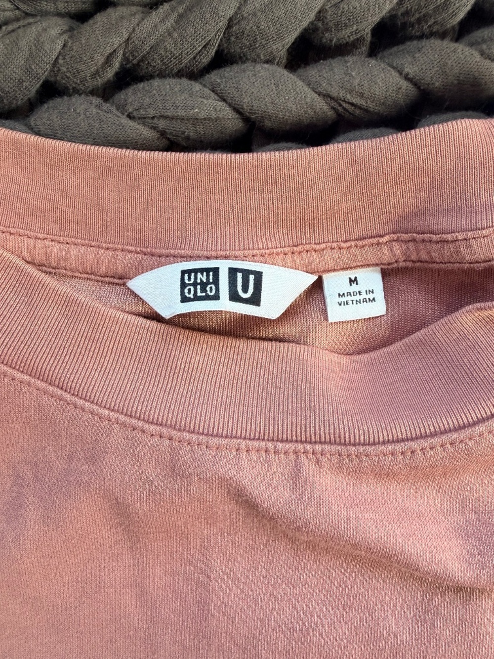 Uniqlo U AIRism Cotton Oversized T-Shirt